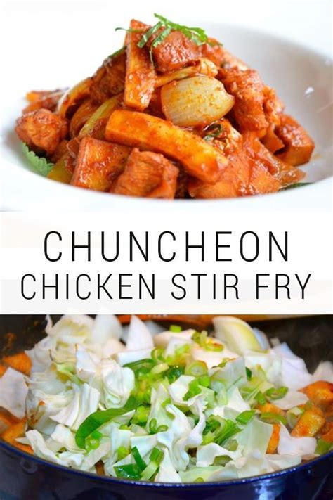 Easy, quick, healthy, spicy and delicious stirfry meal, all in one. Dakgalbi (Chuncheon Spicy Chicken Stir Fry) | Recipe ...