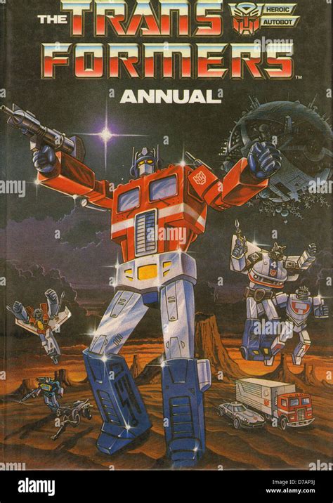 Transformers Annual 1987 Stock Photo Alamy