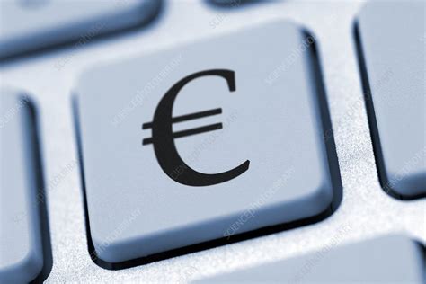 Holding down the alt key, then typing the unicode hexadecimal codepoint for the symbol on the numeric keypad while holding the alt key, and then releasing it. Euro symbol on a keyboard - Stock Image - C013/2399 - Science Photo Library