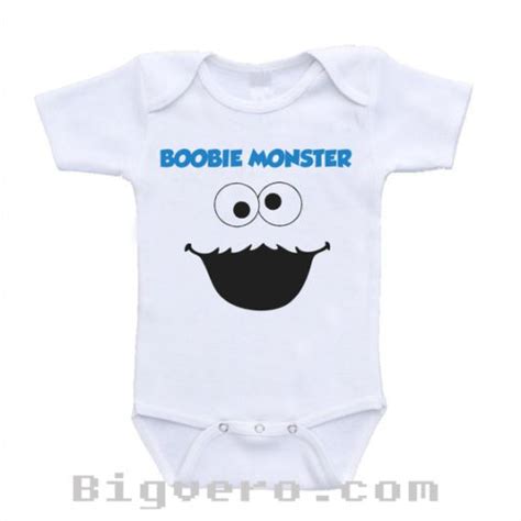 Boobie Monster Funny Cute Baby Onesie Unique Fashion Store Design Big Vero