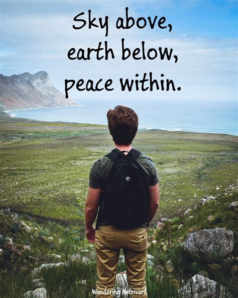 Peace within | Beautiful soul quotes, Nature quotes, Wonder quotes