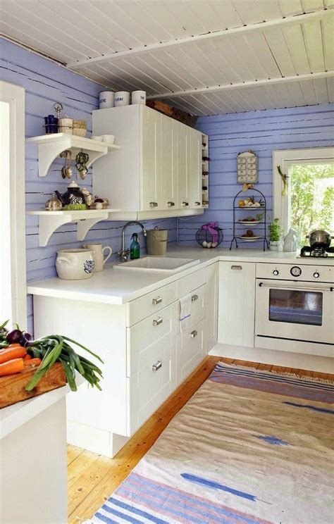 Small Beach Cottage Kitchens Custom Kitchen Home
