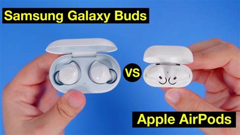 Read on and watch the video to find out which is the best. Samsung's Galaxy Buds vs. Apple AirPods - MacRumors