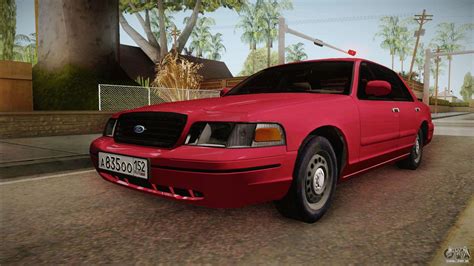 The current crown victoria dates back more than a dozen years, and the previous model launched the nameplate way back in 1979. Ford Crown Victoria седан para GTA San Andreas
