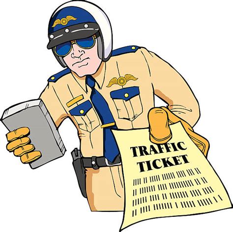 Royalty Free Traffic Ticket Clip Art Vector Images And Illustrations