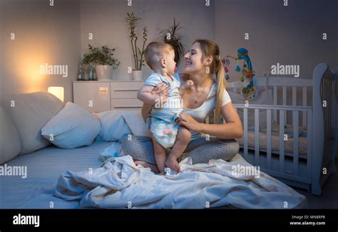 Mother Changing Toddler Diapers Hi Res Stock Photography And Images Alamy