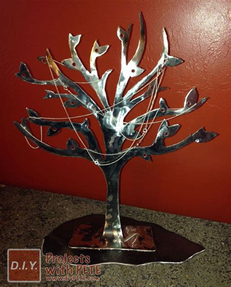 How To Make A Jewelry Tree Out Of Metal