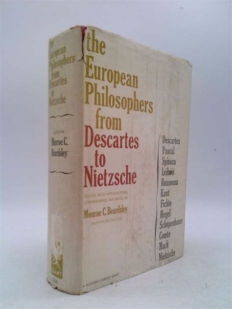 The European Philosophers From Descartes To Nietzsche Modern Etsy