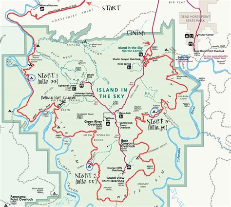 Mountain Biking The White Rim Trail In Canyonlands National Park