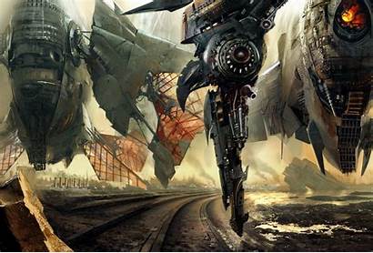 Steampunk Wallpapers Sci Fi Concept Artwork Backgrounds