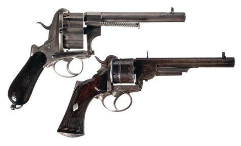 Two Pinfire Revolvers Rock Island Auction
