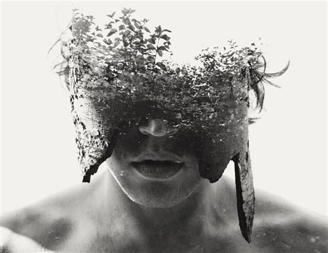 We Are Nature By Christoffer Relander Double Exposure Portrait