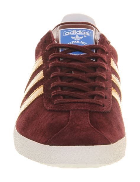 Find adidas gazelle sneakers for men, women, and kids at our classic gazelle trainers keep you looking and feeling fresh. Lyst - Adidas Gazelle Og in Red for Men
