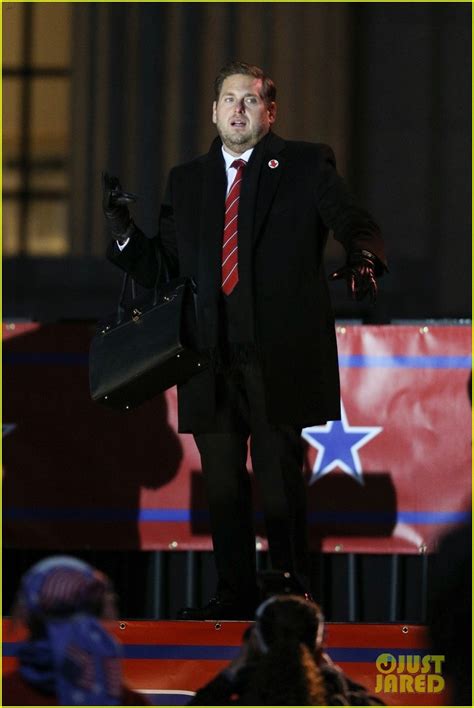 Matthew Perry And Jonah Hill Film Political Rally For Dont Look Up In Boston Photo 4508233