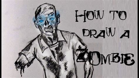 Ep 32 How To Draw A Zombie From Black Ops 2 Youtube