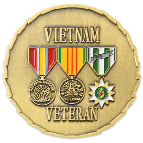 Vietnam Veteran 50th Anniversary Tribute Coin Kennesaw Cutlery