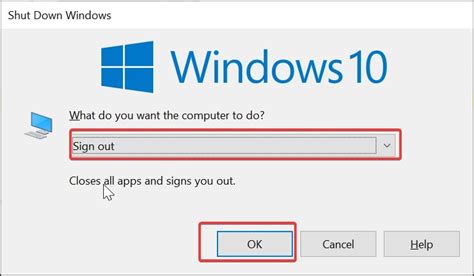 How To Sign Out In Windows 10 Computer Smartphone Tips Trick Vrogue