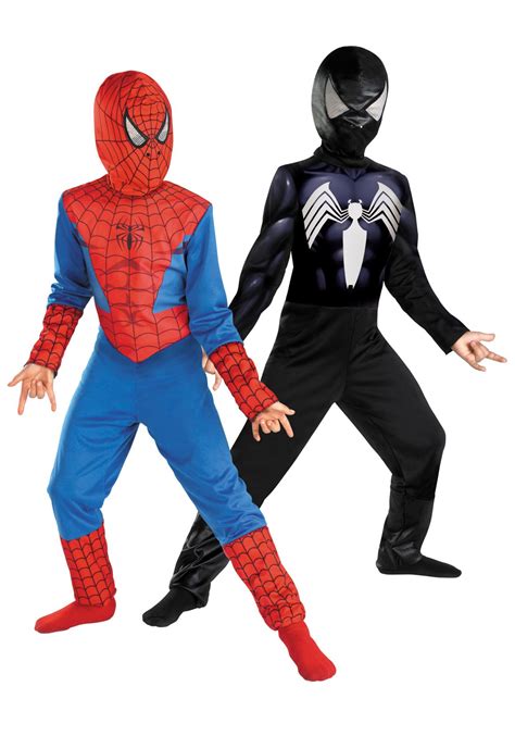 Kids Reversible Spiderman Costume Halloween Costume Ideas 2023