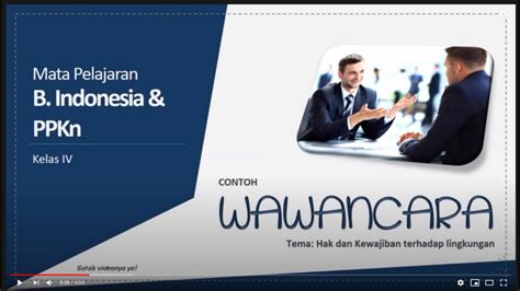 We did not find results for: Contoh Wawancara (hak dan kewajiban) - YouTube
