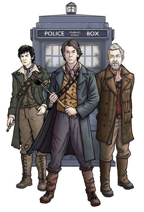 The Three War Doctors By Paulhanley On Deviantart Doctor Who Fan Art