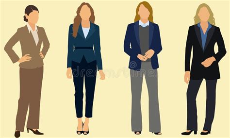 Mujeres De Negocios Ilustración Del Vector Ilustración De Mujer 29430948