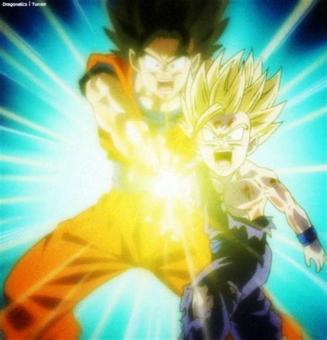 Watch and create more animated gifs like best kamehameha ever at gifs.com. Meilleur Pour Ssj2 Gohan Father Son Kamehameha Gif - Deartoffie