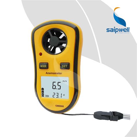 Gm8903 Hot Wire Digital Anemometer Wind Speedair Flowtemperature