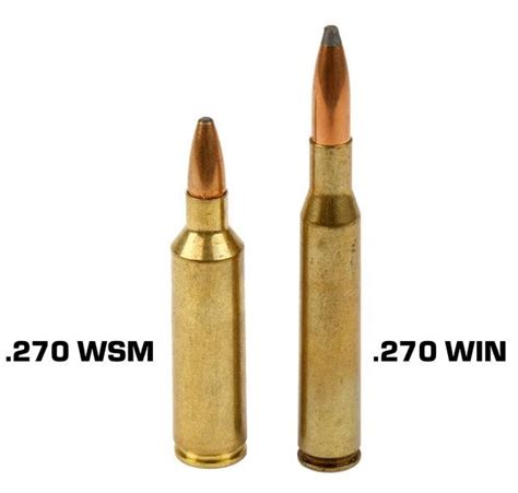 270 Winchester Versus 270 Wsm Sporting Shooter