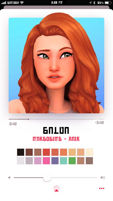 Marso Sims Salva Hair ~ Sims 4 Hairs