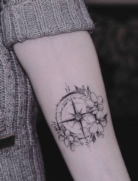 The 25 Best Feminine Compass Tattoo Ideas On Pinterest Compass