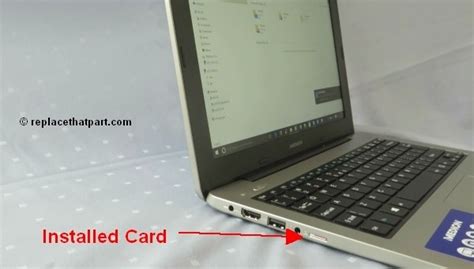 Windows instantly recognizes the card and mounts it into the computer system, making whatever information is on the card instantly available. How to Insert a Memory Card in your Medion AKOYA S2217 ...
