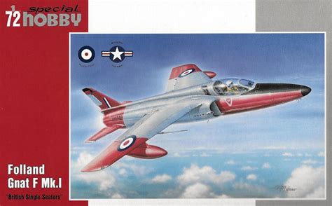 Folland Gnat Fmk1 British Single Seaters Special Hobby 172