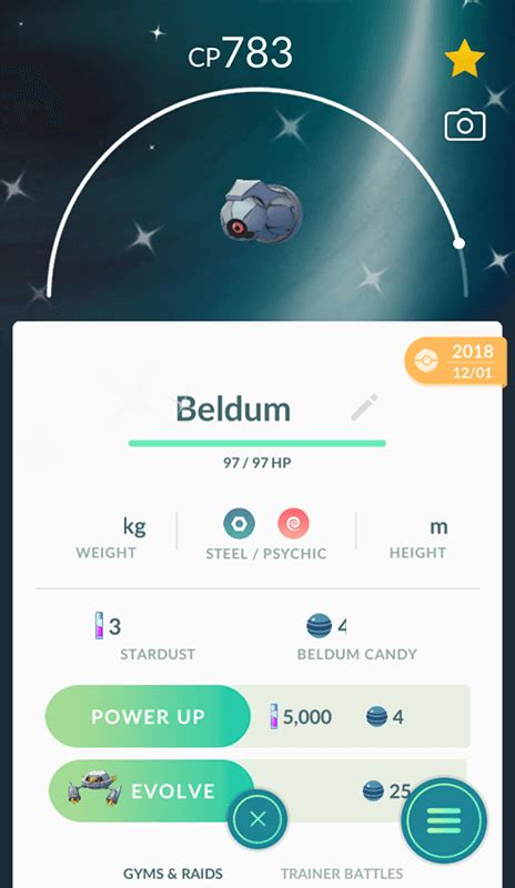 Shiny Beldum Evolution