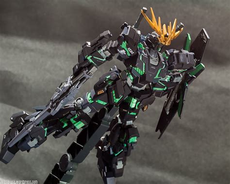 Hguc 1144 Unicorn Gundam 02 Banshee Norn Destroy Mode Green Ver