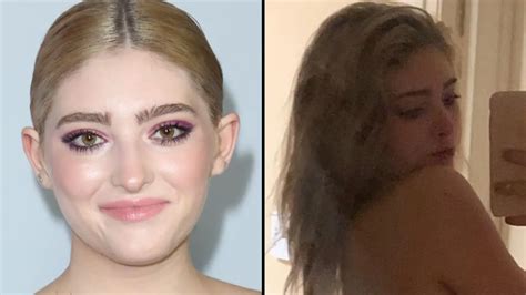 Willow Shields Shares Private Photo With Fans After Being Blackmailed