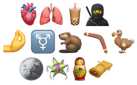 Icymi Gear News Apple Shows Off The New Emoji Coming To Ios This Year Ninja Emoji