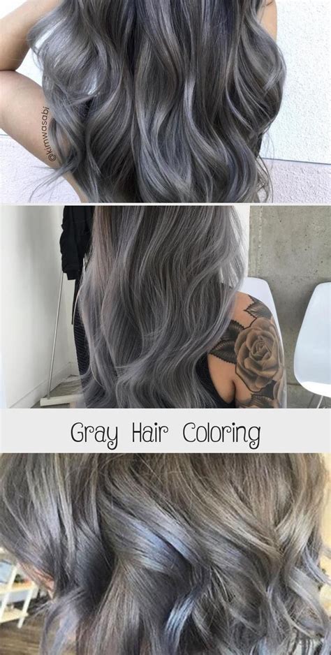 Gray Hair Coloring Best Hairstyles Short Grey Hair Coloring Gray Hair
