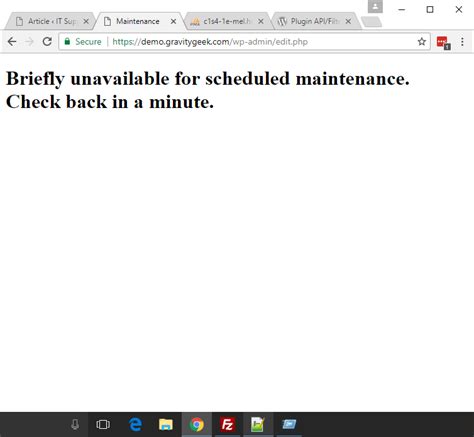 What To Do If You Wordpress Site Is Stuck In Maintenance Mode It