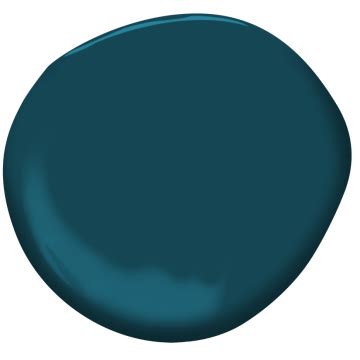 Its inspiration comes from the clear cancun waters. Teal 2055-10 | Benjamin Moore