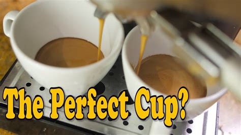 how to make the perfect cup of coffee espresso youtube
