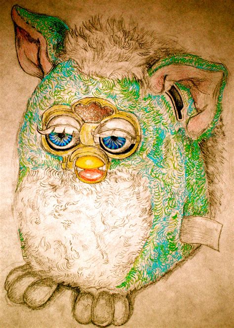 Furby Study By Rowanf On Deviantart