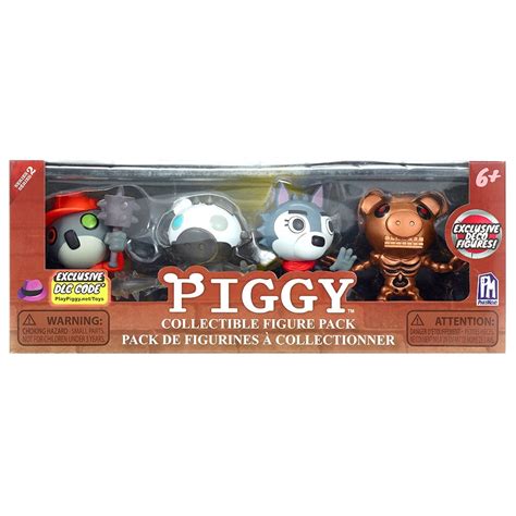 Piggy Minifigure 4 Pack W Exclusive Deco Frostiggy 3” Figures