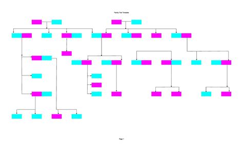 family tree templates word excel  template lab