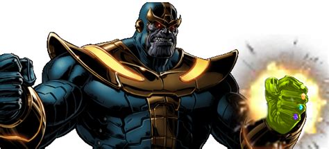 Image Cosmic Thanos Portraitpng Marvel Avengers Alliance Fanfic