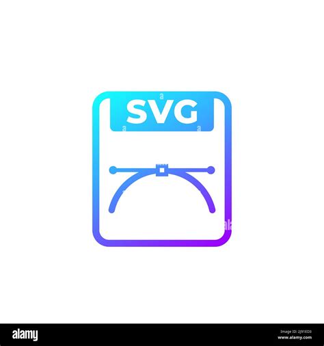 Svg File Scalable Vector Graphics Format Icon Stock Vector Image And Art