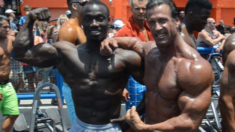 Bill Mcaleenan 55 Year Old Bodybuilder Backstage At Muscle Beach 7413