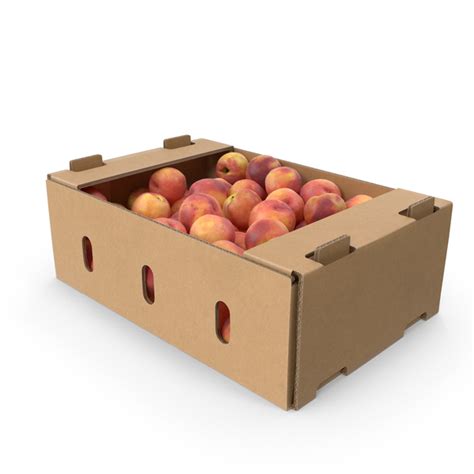 Cardboard Box With Peaches Png Images And Psds For Download Pixelsquid
