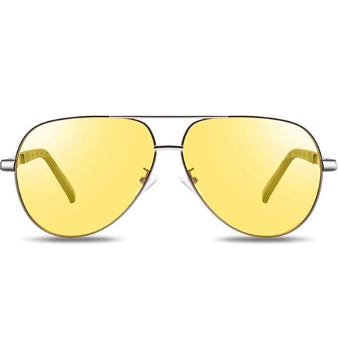 Polarized Aviator Sunglasses Night Vision Glasses For Driving Men Women Graynight