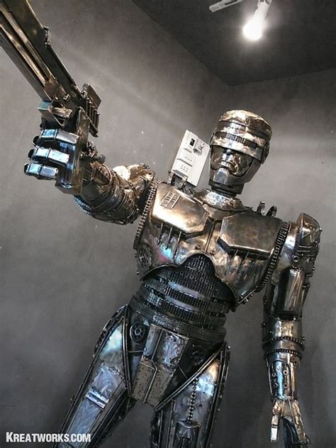 Steampunk Robocop Juxtaposes The Vintage With The Futuristic