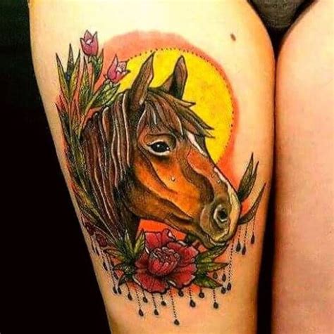 160 Tribal Horse Tattoo Designs For Girls 2020 With Meaning Horse